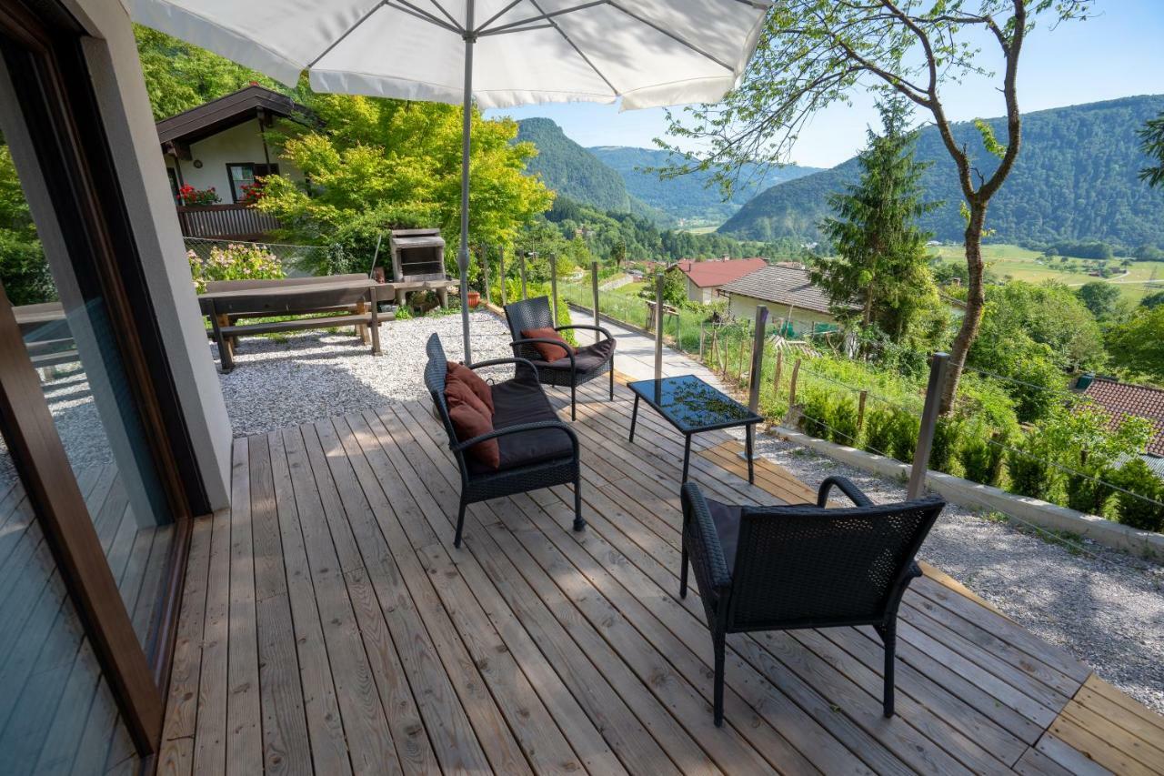 Nature View House With Sauna Tolmin Kültér fotó
